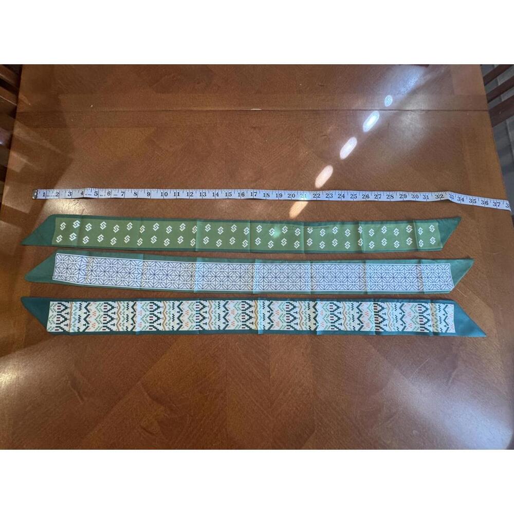 Set of Three Patterned Women's Scarves #205